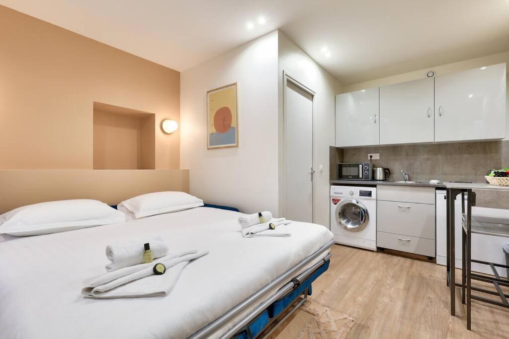 Studio Confortable Au Coeur De Paris Exterior foto